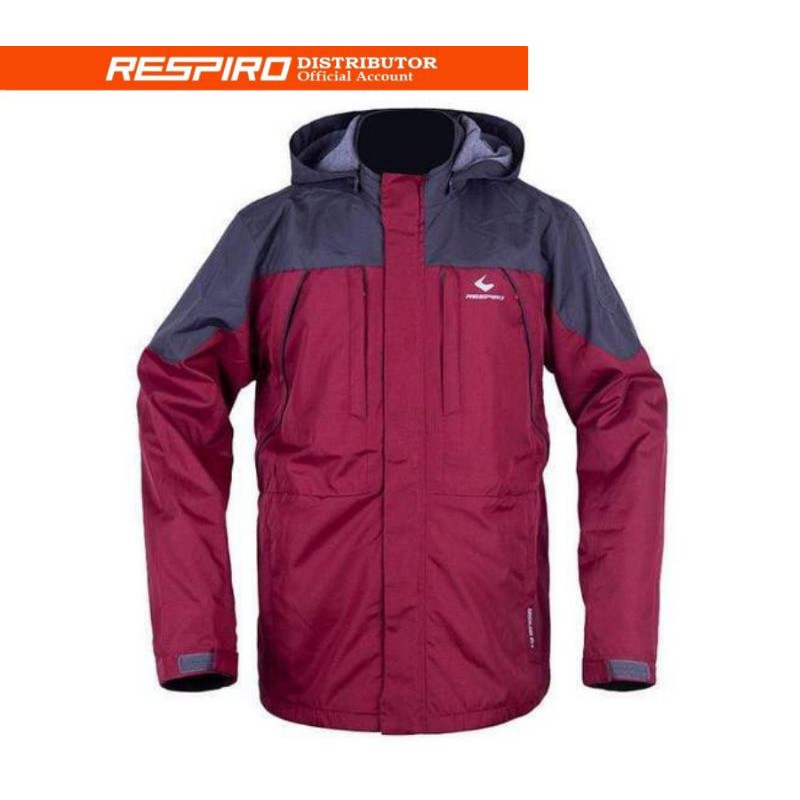 JAKET HOODIE RESPIRO GREENLAND R1 ANTI ANGIN | JAKET HOODIE PRIA | JAKET HOODIE WANITA