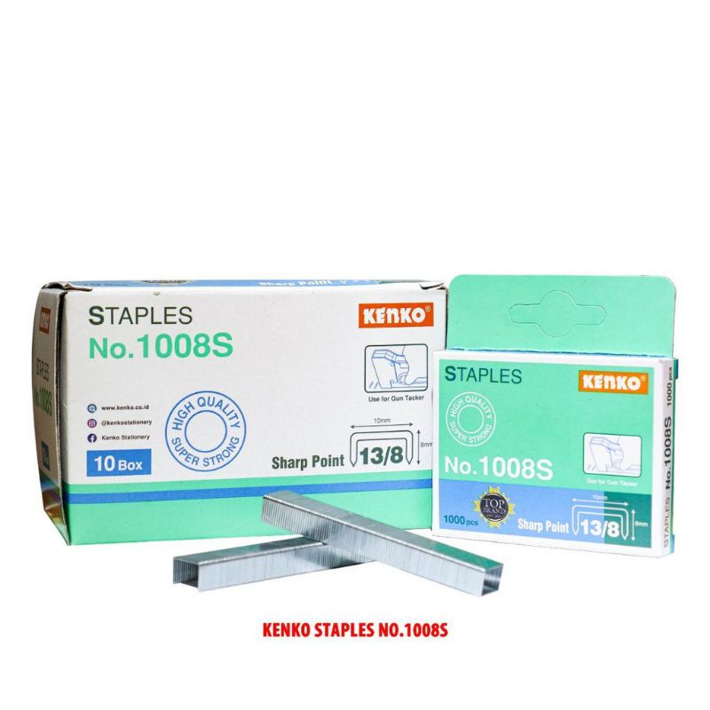 

ISI STAPLES TEMBAK KENKO 13/8 1008S