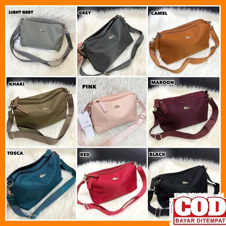 Arifirn - Tas Imelda / Shoulder Bag / Tas Selempang Wanita / Tas  OA536 Tas Lacoste Sling Nylon - C