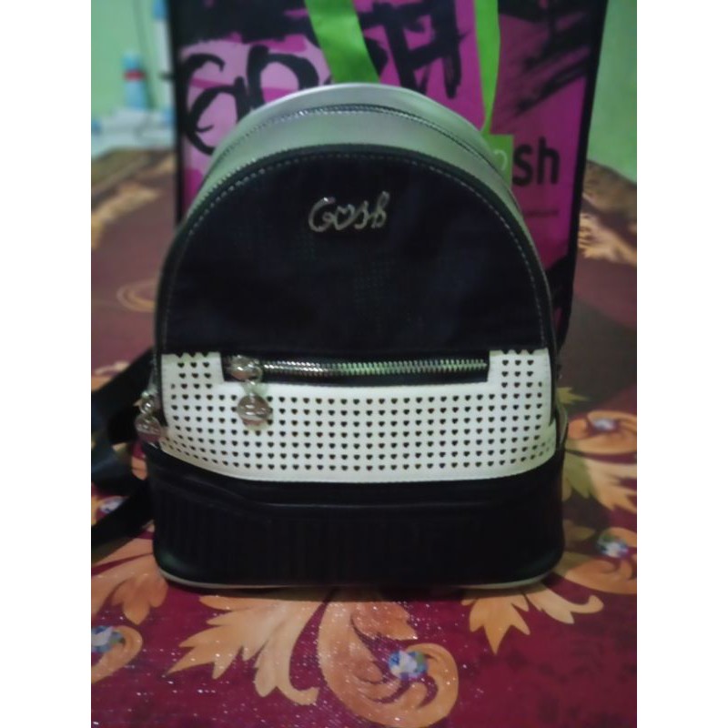 Tas ransel Gosh monocrom preloved