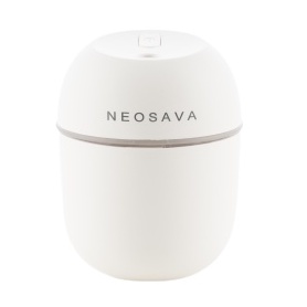 MINI HUMIDIFIER NEOSAVA AROMATERAPI essential oil Diffuser aromatherapy (BACA DESKRIPSI)-SUPER MINI WHITE