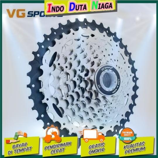 VG Sports Gigi Sprocket Sepeda Round Ultralight 9 Speed 11-40T - VG72