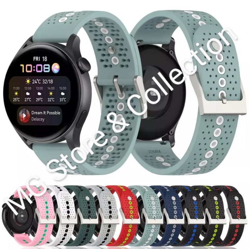 Strap Watch For Huawei GT Runner | GT 1/2/3 &amp; All Watch (22mm Silicon High Quality)