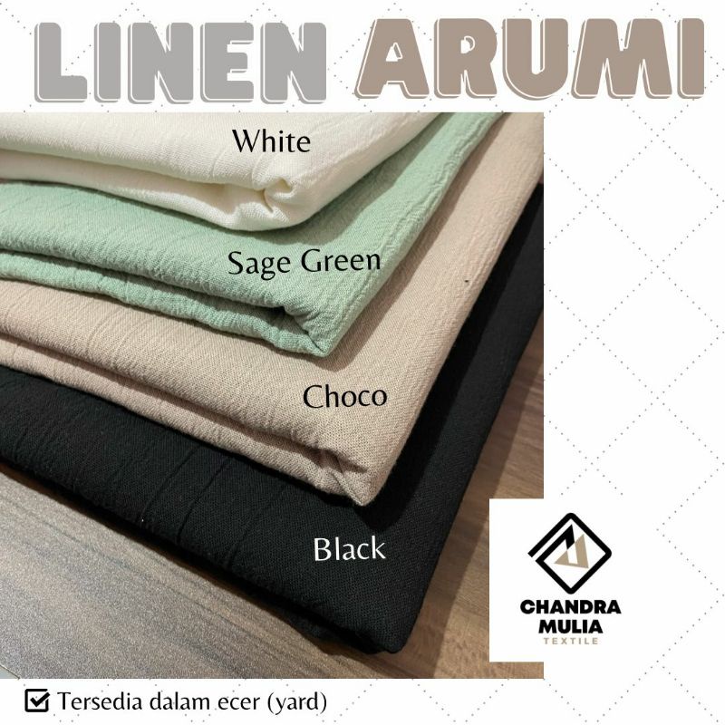 LINEN ARUMI CRINKLE PREMIUM