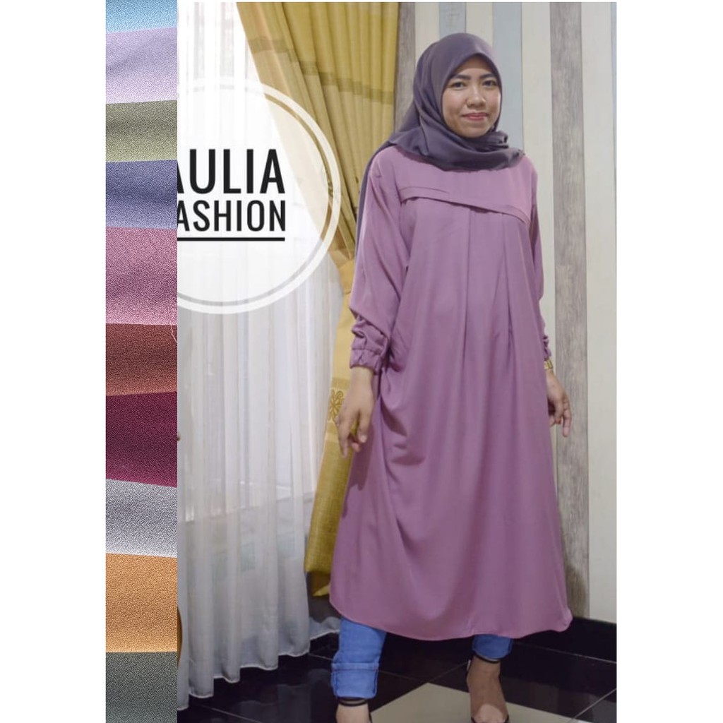 UPDATE  DRESS TUNIK  AULIA FASHION