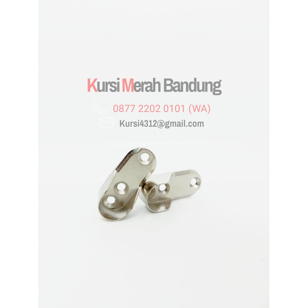 Bracket Oval / Bracket Pipa Oval / Gantungan Pipa Oval