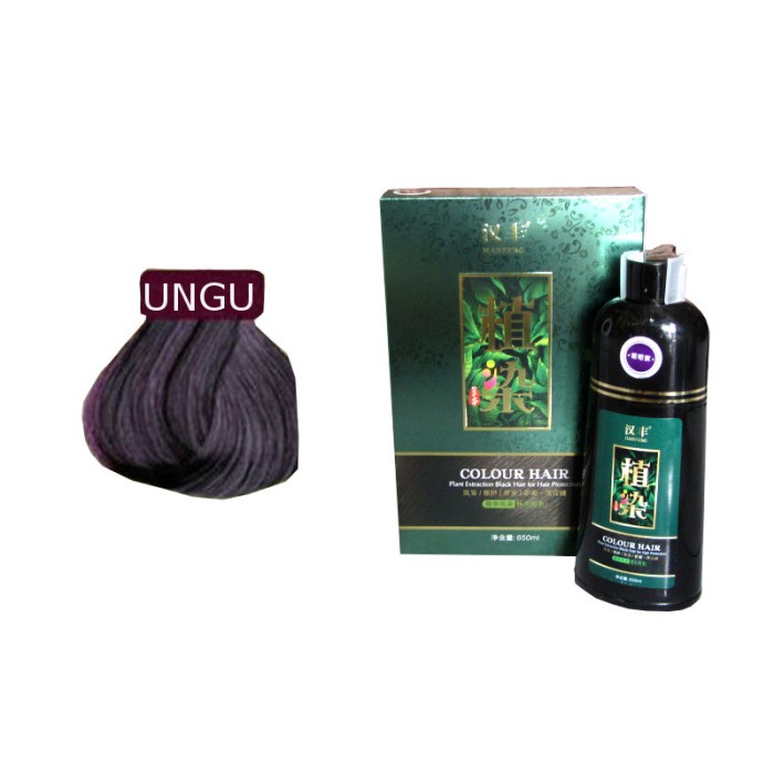 Shampoo Semir / Shampoo Pewarna Rambut Herbal - Ungu