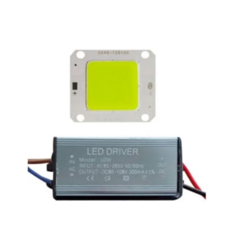 TRAVO LED 50W + CHIP LED 50W / DRIVER LED 50W + MATA LED 50W