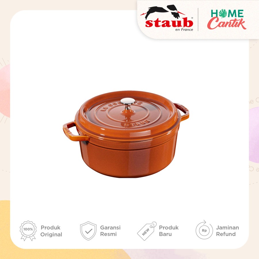 Staub Cast Iron Cocotte Round 20 cm