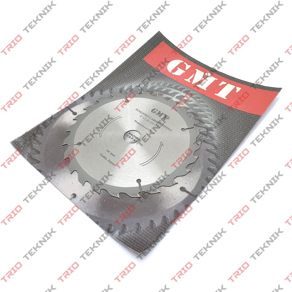 Mata Gergaji Circular Saw 6 Inch GMT Japan 24T Tipis