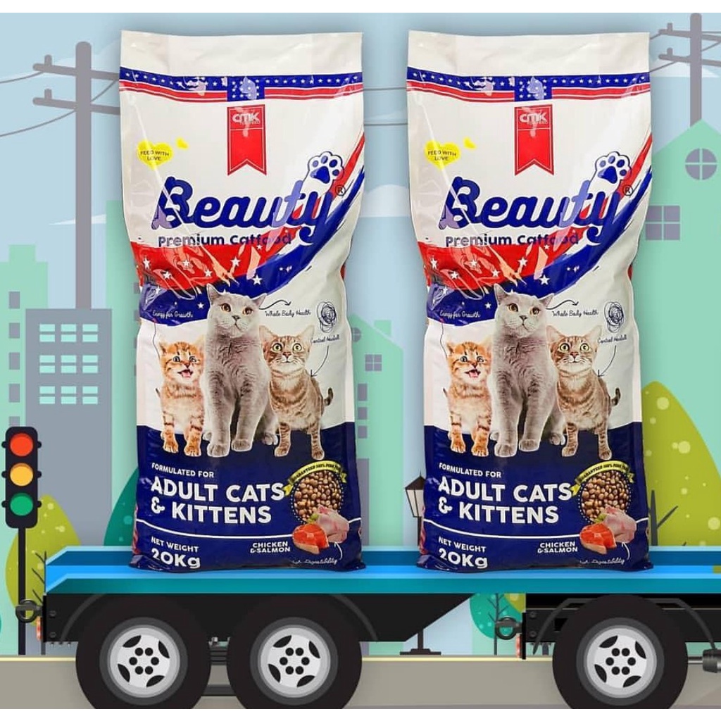 Beauty Premium Makanan Kucing Kering Cat Food Dry