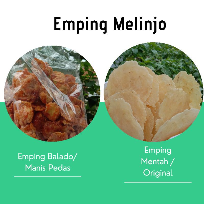 

emping melinjo rasa balado