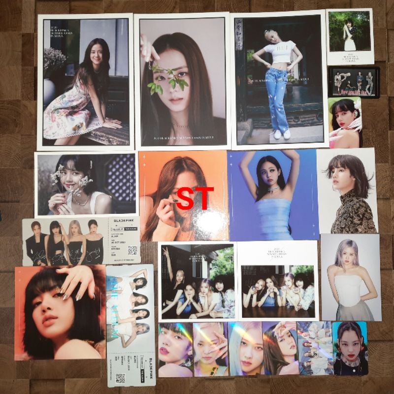 Blackpink PC Withdrama How You Like That Postcard The Album Polaroid Summer Diary Jennie Jisoo Lisa