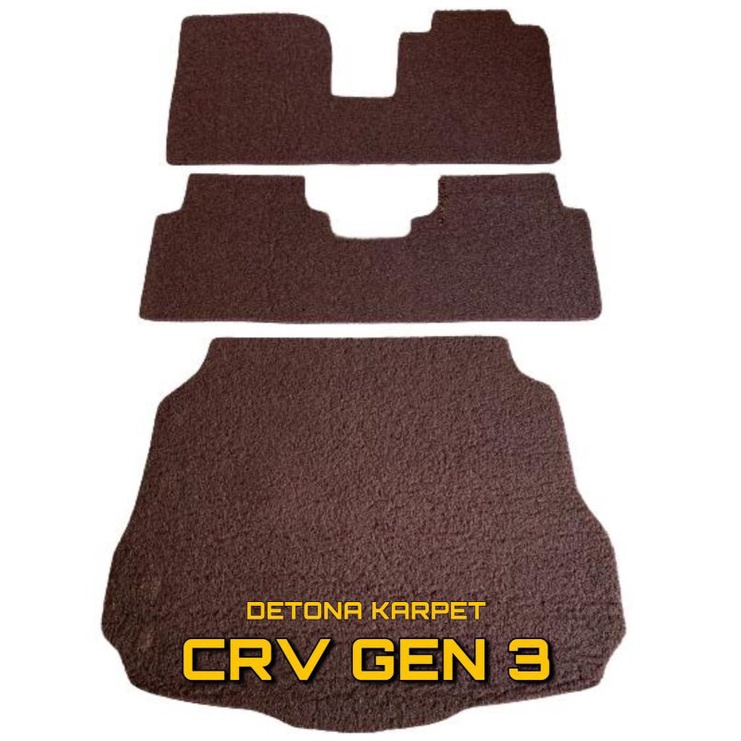 KARPET MOBIL HONDA CRV GEN 3 (2007 - 2012)  / KARPET MIE BIHUN FULLSET HONDA CRV GEN 3