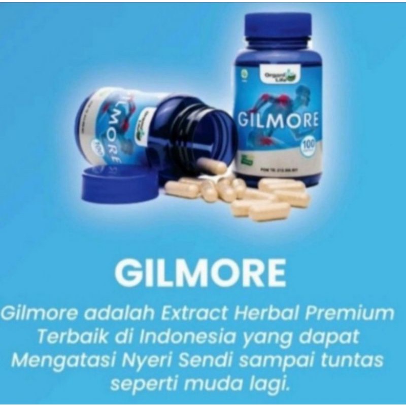 Jual Gilmore Obat Sendi Kapsul Herbal Mengatasi Nyeri Sendi Sampe