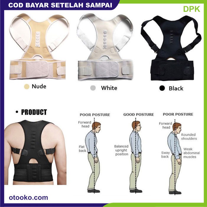 Korset terapi pelurus penegak punggung penyangga punggung  Posture Corrector koreksi tulang belakang