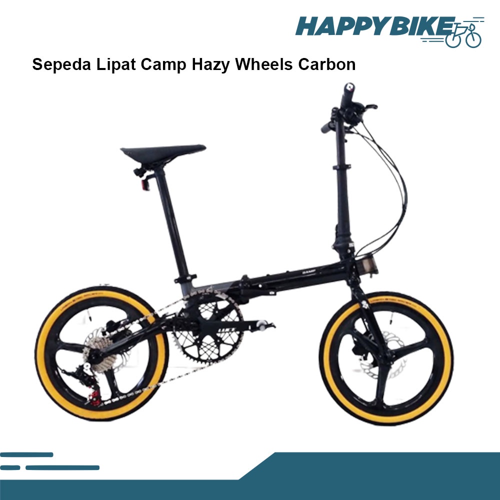 Jual Sepeda Lipat Camp Hazy Wheels Carbon Inch Shopee Indonesia