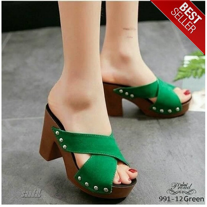 SANDAL HIGH HEELS Sendal Lebaran Wanita Sandal Lebaran Wanita Sandal Kondangan Wanita Sandal Wanita 