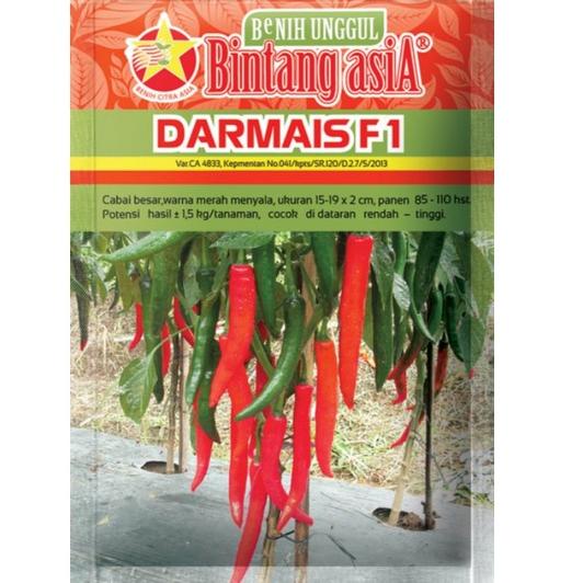 qfi-22 Benih Cabe DARMAIS F1 berat 10gram (Cabe besar) .,.,.,.,