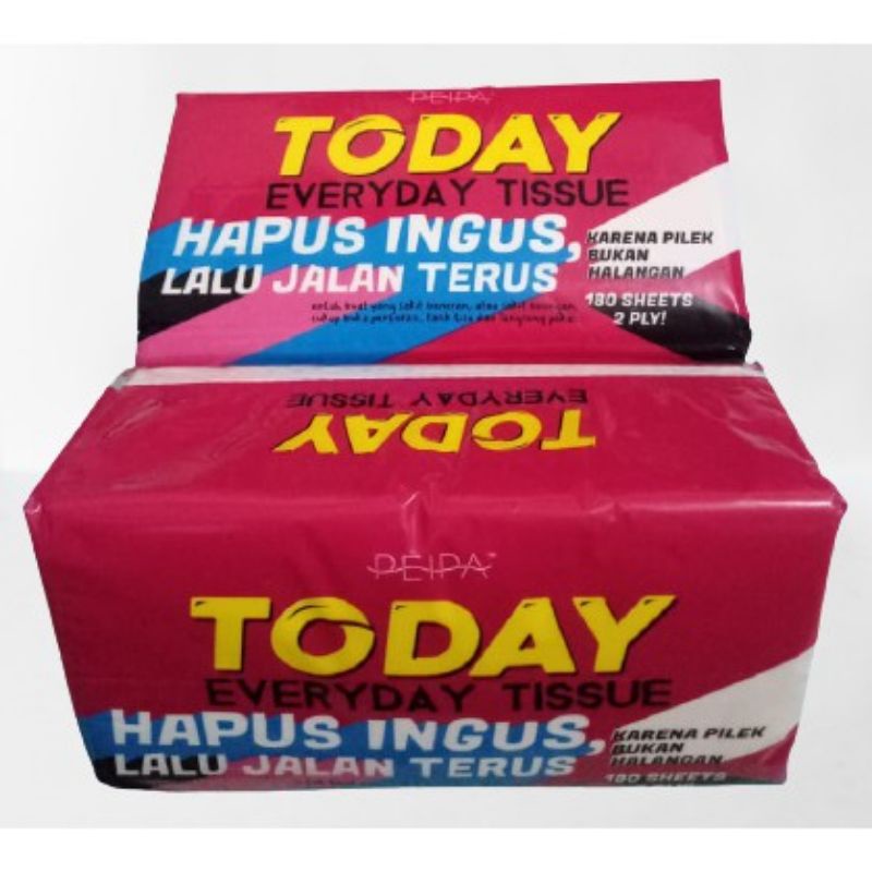 GROSIR TISSUE MURAH - GROSIR TISSUE TODAY SMART 250 SHEETS - GROSIR TISU TODAY MURAH - TISU TERMURAH