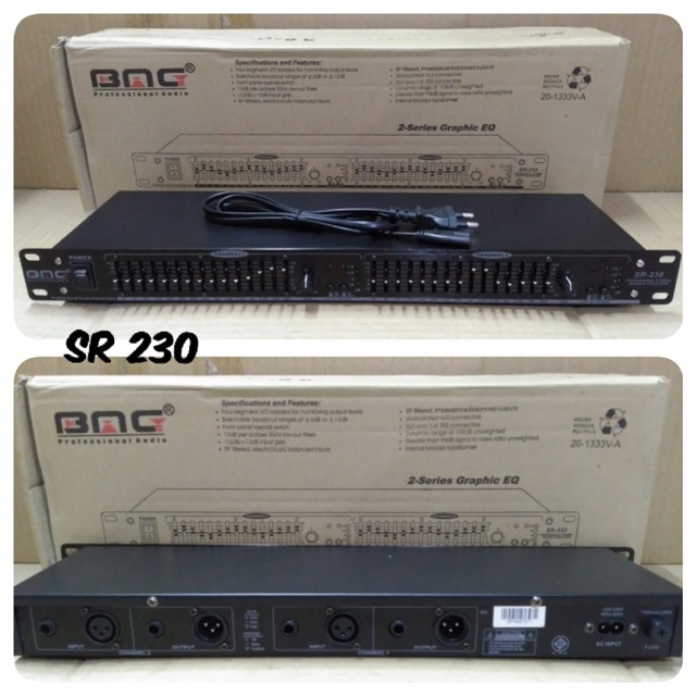 Equalizer BMC SR-230