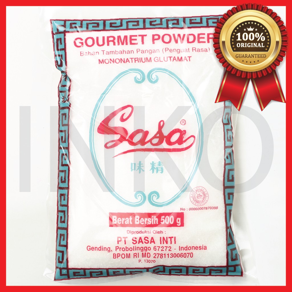 

SASA GOURMET MONONATRIUM GLUTAMAT PENGUAT RASA 500GR