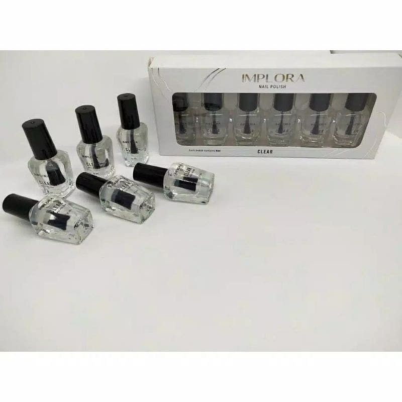 KUTEK IMPLORA NAIL POLISH/BPOM 8ML/Box Isi 6Pcs