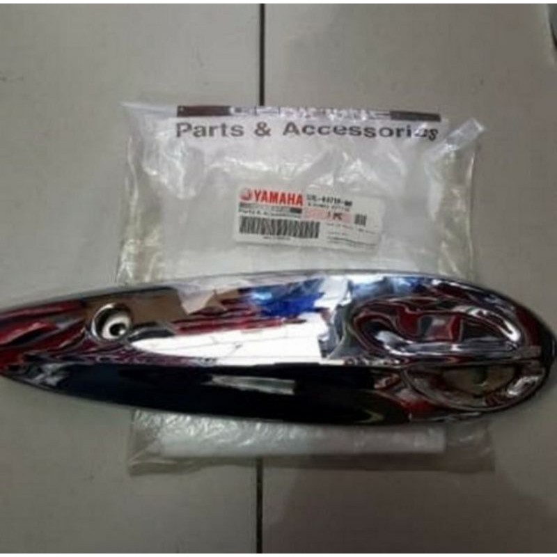 pelindung tameng cover knalpot mio sporty 2003-2007 ori yamaha