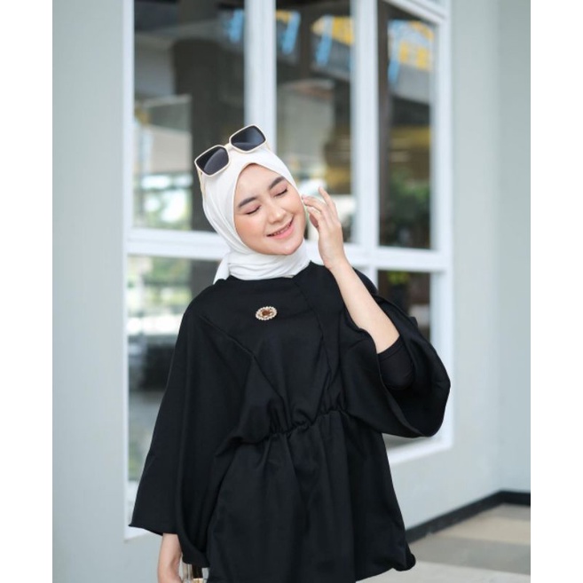 BAJU TERBARU 2022 VIRAL TIKTOK INDY BETWING BLOUSE//LASPERAL BLOUSE BATWINGS//SWEATER RAJUT WANITA B