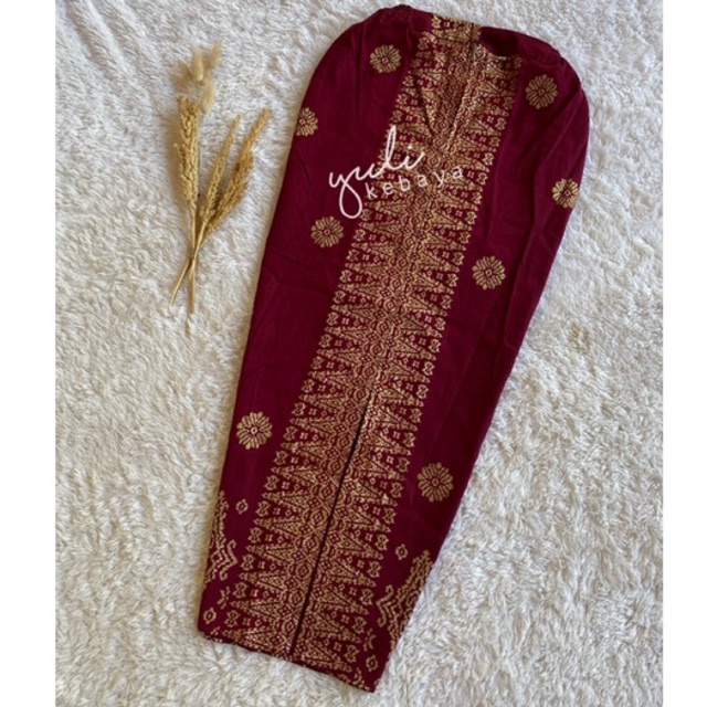 Rok Span Batik Prada / Rok Kondangan Wisuda