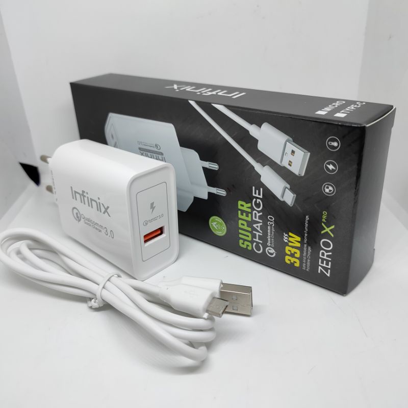 Charger Infinix 33W Zero X Pro Fast Charging Type C