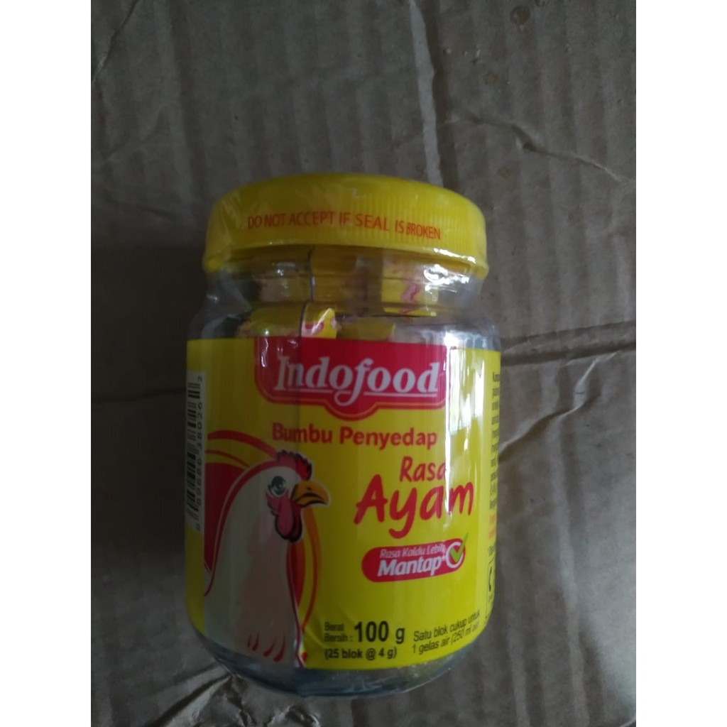 

INDOFOOD BUMBU PENYEDAP 100 GRAM ISI 25 BLOK