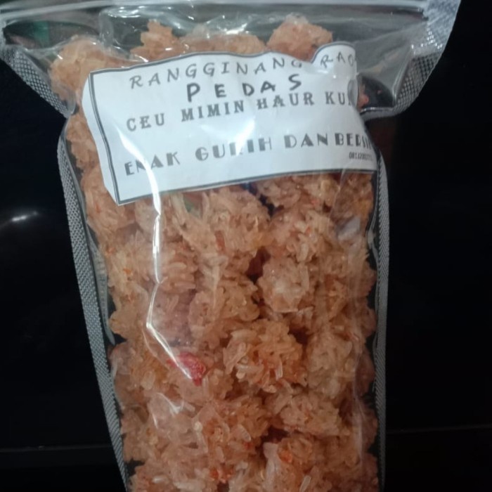 

PROMO Rengginang Pedas Mentah 250gr Enak GRATIS TERASI