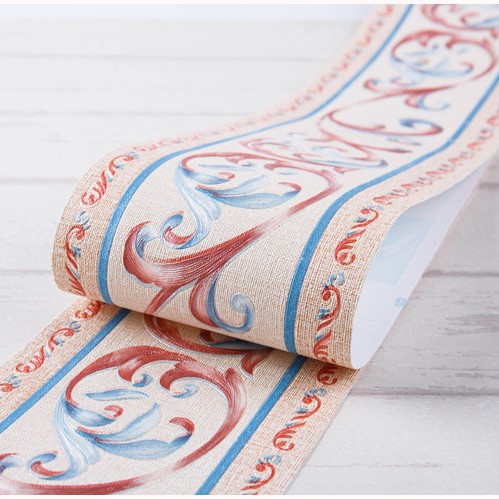 Reliza Wall Border 10cm x 5meter Premium Timbul tebal High Quality LDR Stiker Dinding PM63