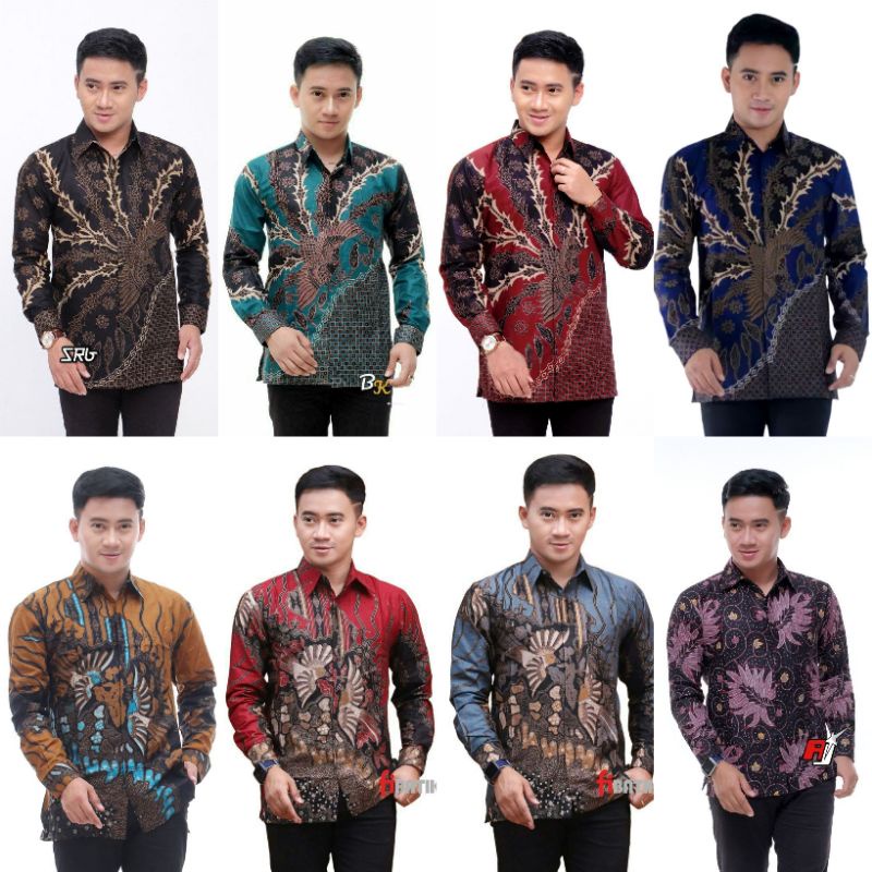 Batik kemejan pria batiknusantara batiksolo batikpekalongan batikseragam batikmodern