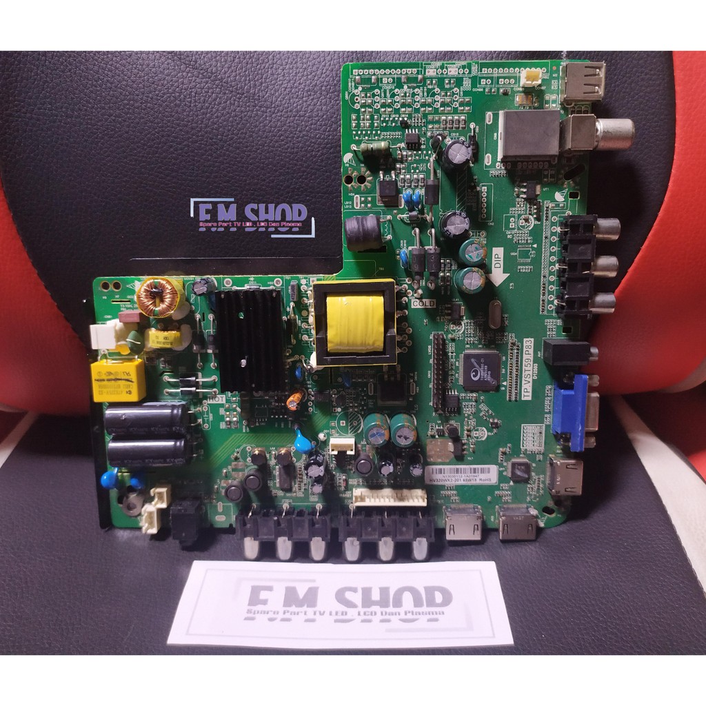 Mainboard TV PLD 32T552 - MB TV Polytron 32T552 - Mesin TV PLD32T552
