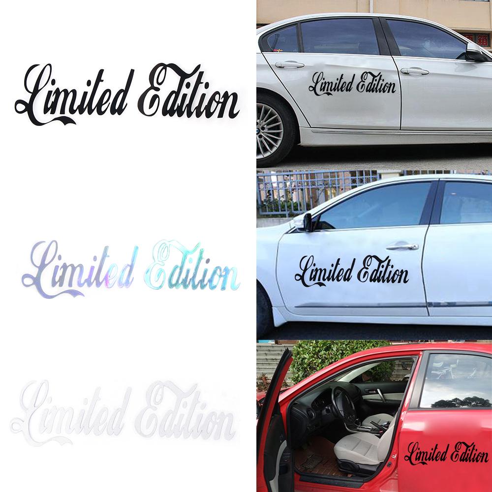 Top Limited Edition Motor styling Laser Aksesoris Mobil Reflektif Auto Decal Auto-styling