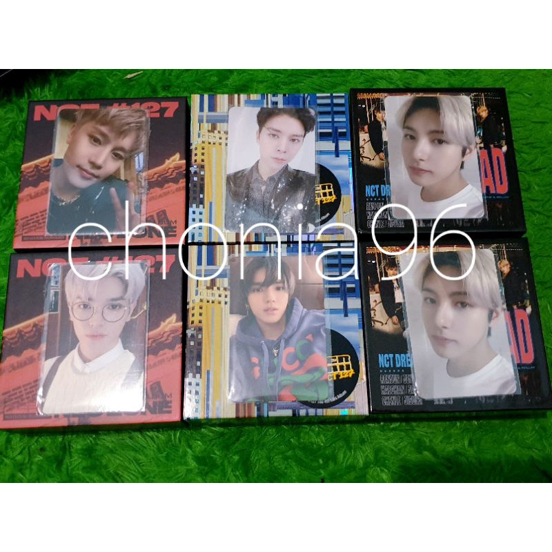 [READY] Kihno Set Unsealed Neozone Suhum Reload taeyong taeil johnny renjun NCT photocard