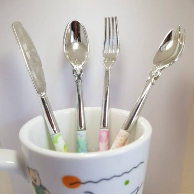 PULPEN SENDOK GARPU / PULPEN UNIK / PULPEN CUTLERY / SOUVENIR PULPEN / SUVENIR PULPEN / PEN SENDOK