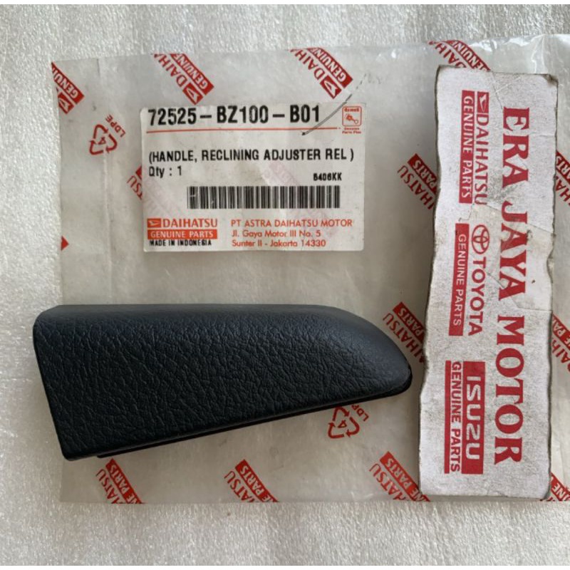 Handle Hendel Handel Reklining Reclining Jok Depan Granmax Grandmax Grand Max Original Ori Asli