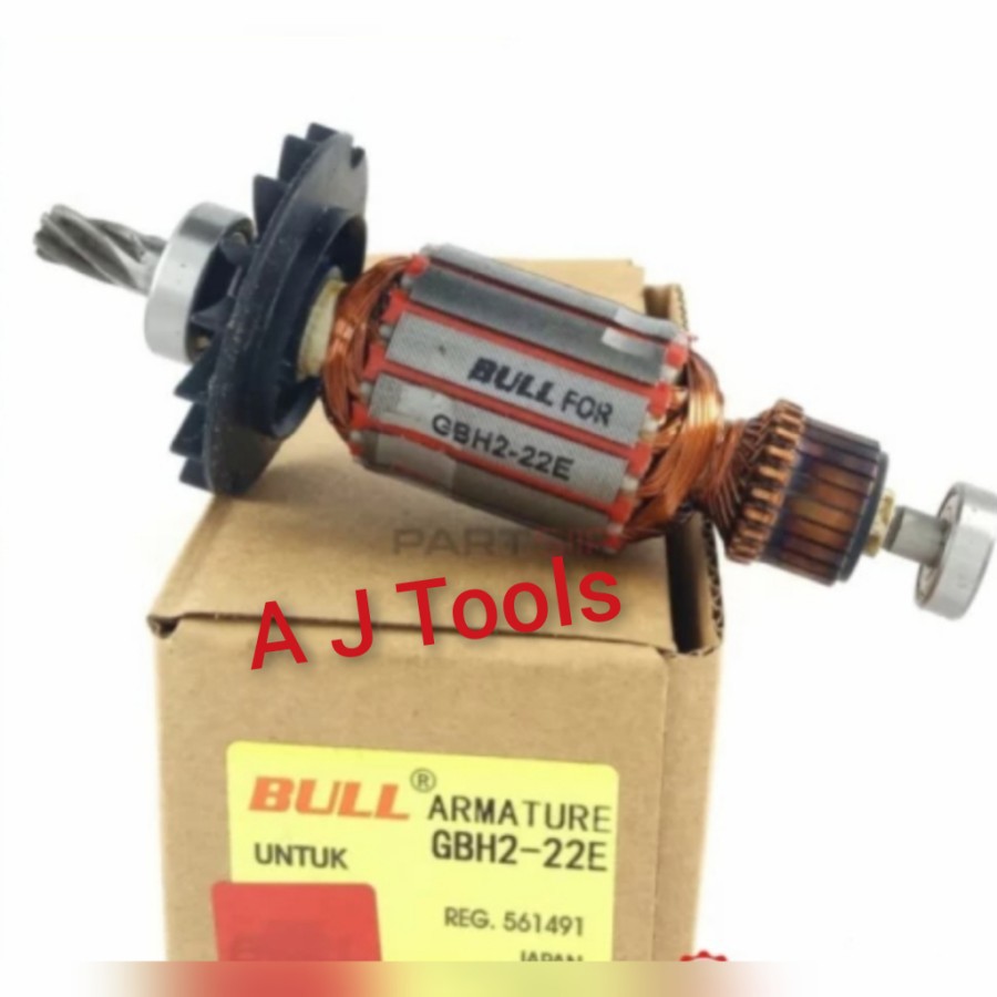 Bull Armature / Angker Bor Beton SDS Bosch GBH 2-22RE