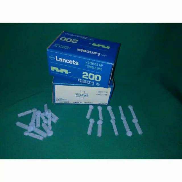 BLDD Jarum bekam / jarum misawa 21G / blood lancet / jarum cek darah TERLARIS