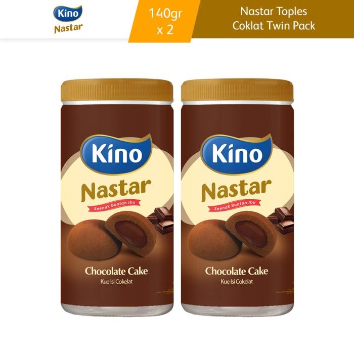 

COD Twinpack Snackit Nastar Makanan Ringan Toples Coklat 2 Pcs