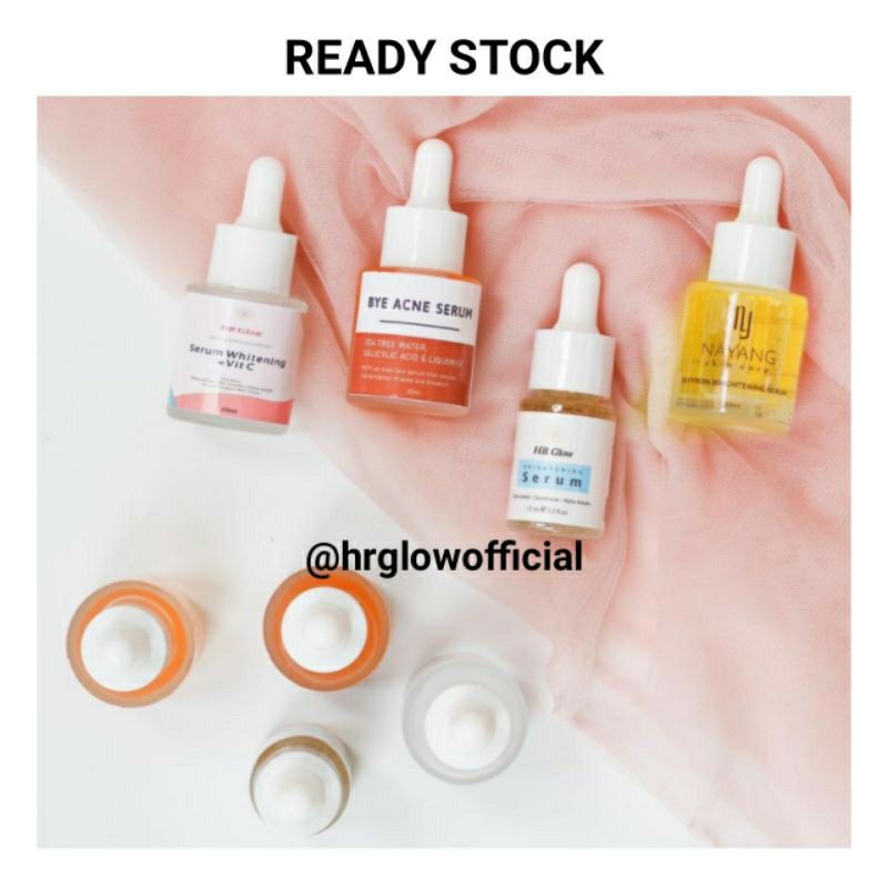 SERUM ACNE / GLUTATION / SAFFRON & GALACTOMYCES / HIGH VITAMIN C HR GLOW