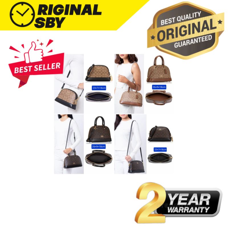 Ready selempang terlaris wanita - tas coach ori fo terbaru lengkap