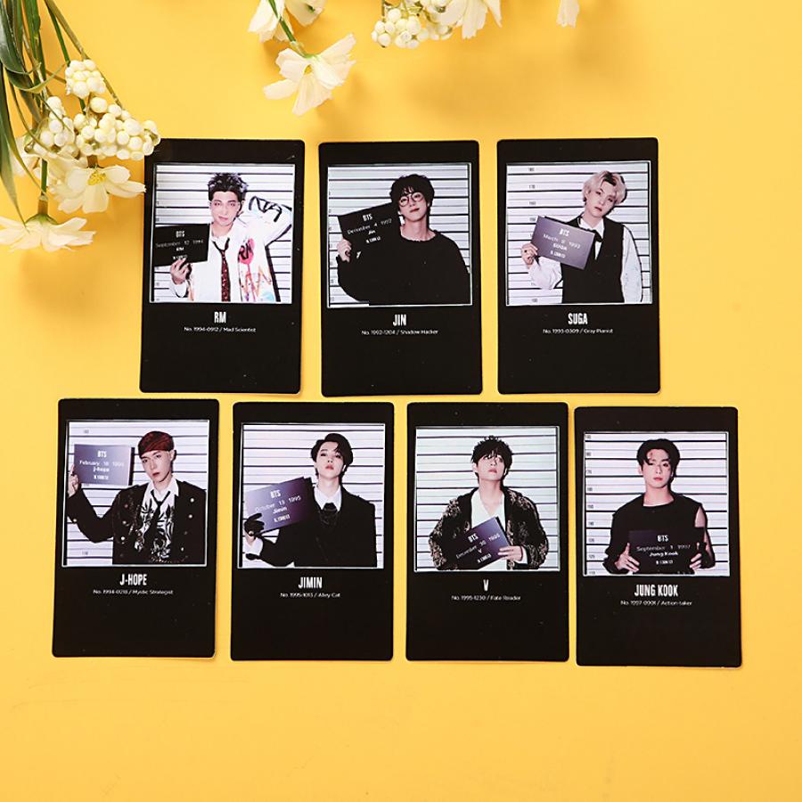 7pcs Kartu Lomo Foto Album BTS 2022 Untuk Koleksi