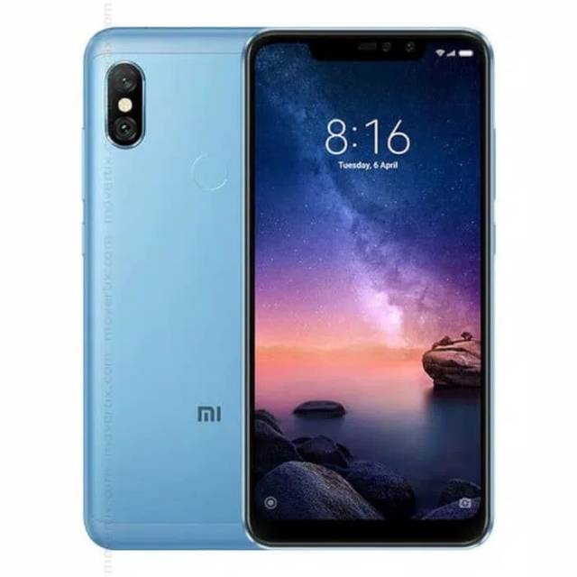 XIAOMI REDMI NOTE 6 PRO ROM 64GB RAM 4GB GARANSI RESMI TAM