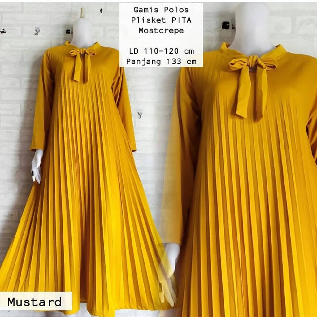 Gamis plisket/gamis plisket jumbo-4