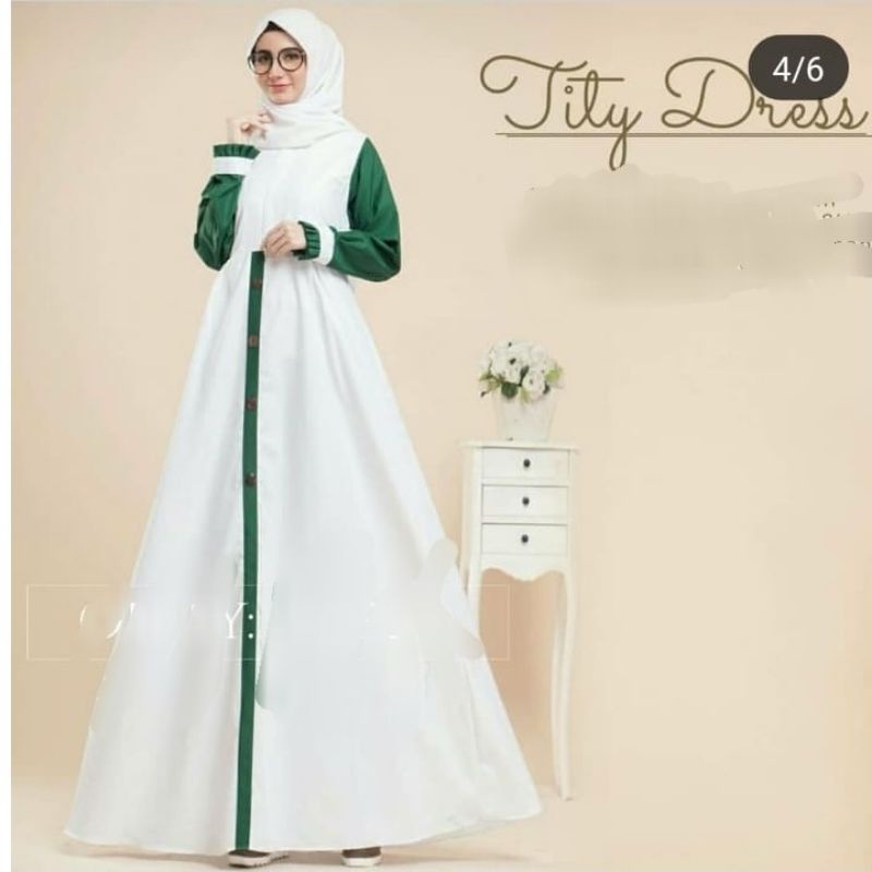 Tity dress fashion muslim wanita