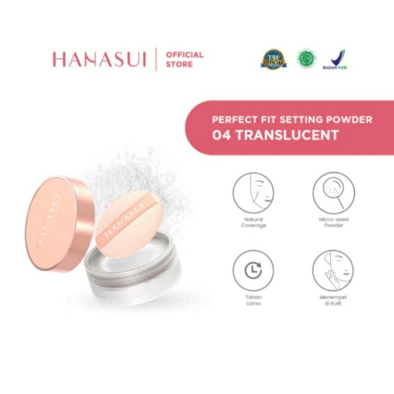 ❤ PAMELA ❤ Bedak Hanasui Perfect fit setting powder/ bedak tabur